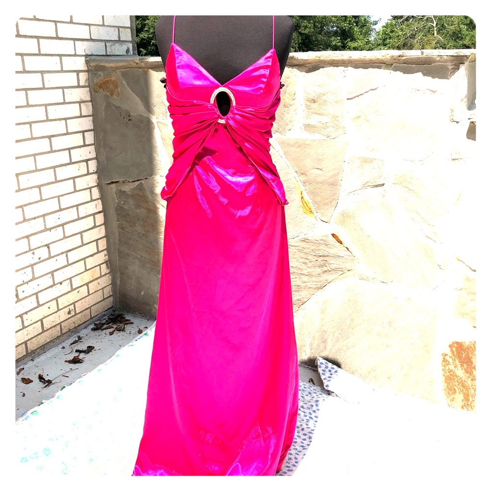 Anna Scott Hot Pink Prom Dress 8